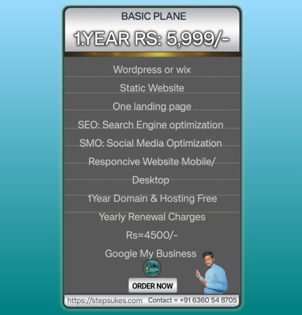 Static website